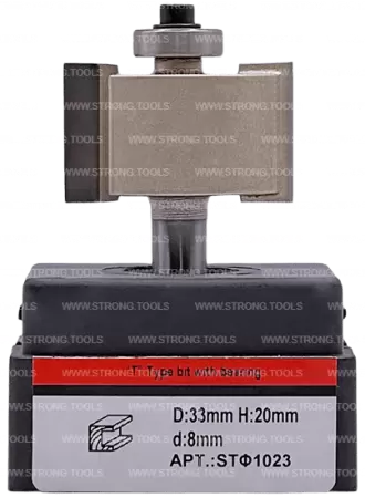 Фреза фальцевая с нижним подшипником S8D33H20Z2 Standard Strong СТФ-10230200