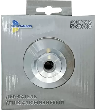Опорная тарелка 100мм Hard (алюминиевая) для АГШК Trio-Diamond 288100 - интернет-магазин «Стронг Инструмент» город Санкт-Петербург