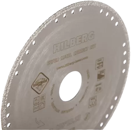 Алмазный диск по металлу 125*22.23*3*1.5мм Super Metal Correct Cut Hilberg 502125 - интернет-магазин «Стронг Инструмент» город Санкт-Петербург
