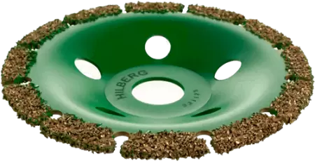 Чашка плоская 125мм для резки и шлифования зерно 30 Hilberg 531125 - интернет-магазин «Стронг Инструмент» город Санкт-Петербург