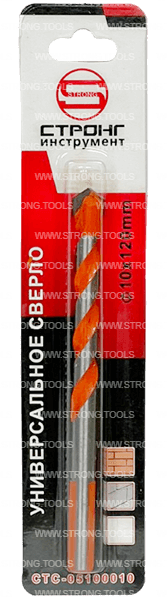 Сверло универсальное 10*80*120 Multi Construction Strong СТС-05100010 - интернет-магазин «Стронг Инструмент» город Санкт-Петербург