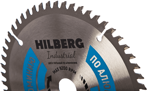 Пильный диск по алюминию 165*20*Т56 Industrial Hilberg HA165 - интернет-магазин «Стронг Инструмент» город Санкт-Петербург