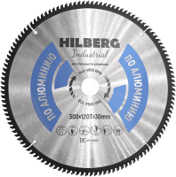 Пильный диск по алюминию 300*30*Т120 Industrial Hilberg HA300 - интернет-магазин «Стронг Инструмент» город Санкт-Петербург
