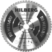 Пильный диск по металлу 250*30*Т60 Industrial Hilberg HF250 - интернет-магазин «Стронг Инструмент» город Санкт-Петербург