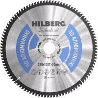 Пильный диск по алюминию 255*30*Т100 Industrial Hilberg HA255 - интернет-магазин «Стронг Инструмент» город Санкт-Петербург
