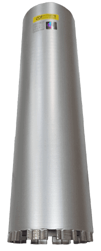 Алмазная буровая коронка 112*450 мм 1 1/4" UNC Hilberg Laser HD714 - интернет-магазин «Стронг Инструмент» город Санкт-Петербург