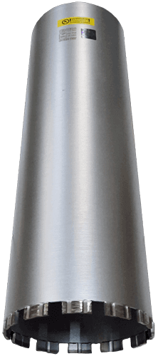 Алмазная буровая коронка 142*450 мм 1 1/4" UNC Hilberg Laser HD718 - интернет-магазин «Стронг Инструмент» город Санкт-Петербург
