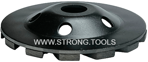 Алмазная чашка по бетону 125*22.23мм Турбо Strong СТД-14800125 - интернет-магазин «Стронг Инструмент» город Санкт-Петербург