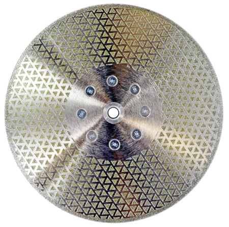 Алмазный диск с фланцем 230*М14*66*3.0мм (гальванический) Hilberg HM516